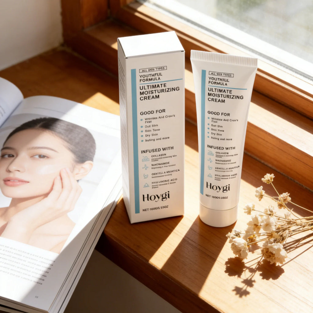 Hoygi Ultimate Moisturizing Cream Reduce Fine Lines Anti Aging Improve Skin Elasticity Deep Nourishment Hydrating Repair Cream Oasis Select