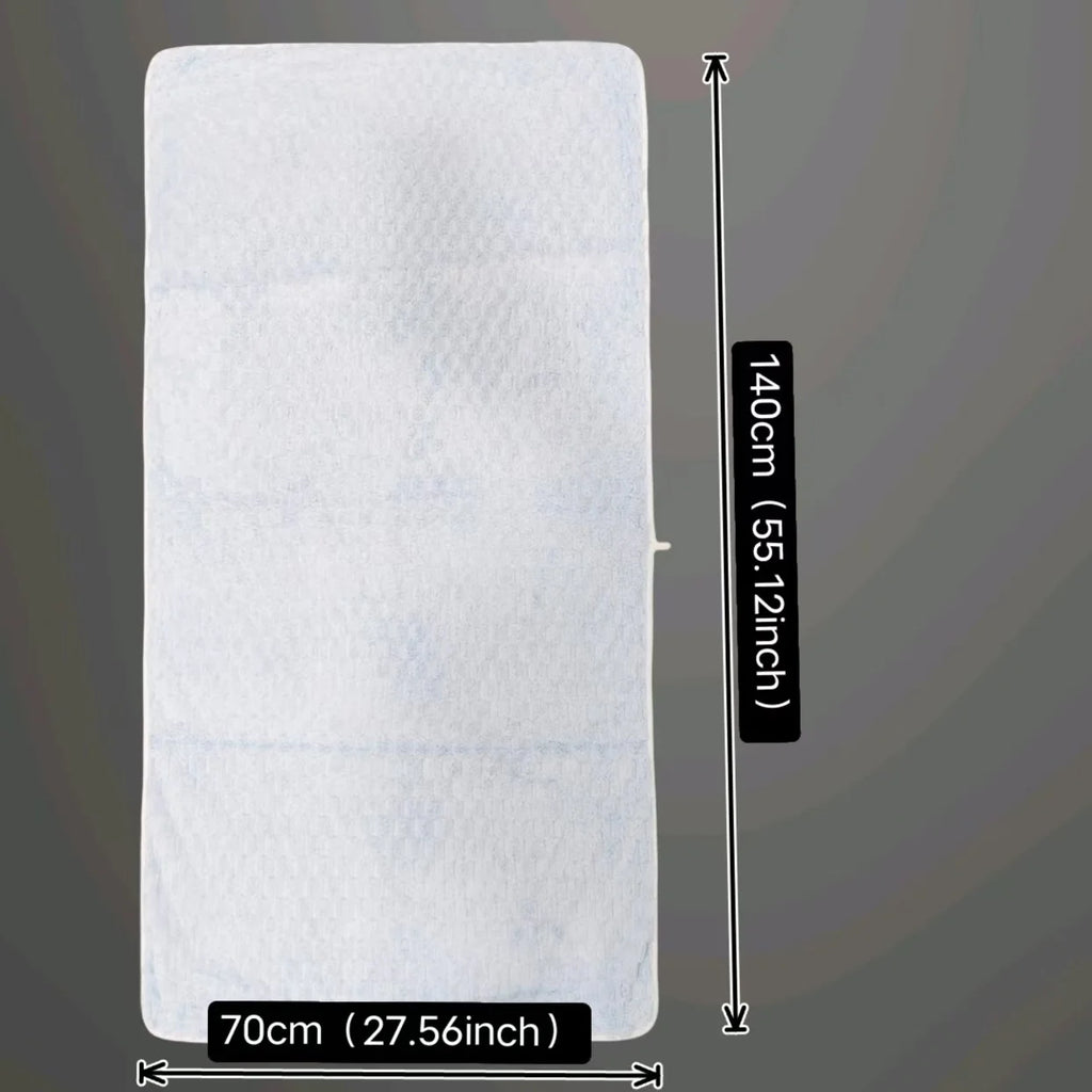 thick and big Bamboo Charcoal Coral Velvet Bath Towel For Adult Soft Absorbent Microfiber Fabric Towel Household Bathroom Towel Oasis Select