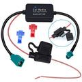 3-in-1 Car Radio Antenna Signal Booster FM AM DAB Antenna Amplifier for Cars New Oasis Select Red