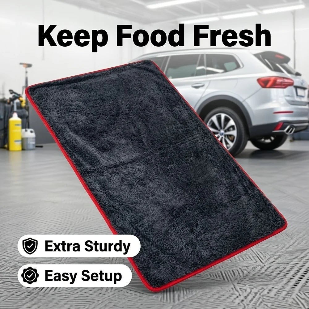 XXL Extra Large Microfiber Car Drying Towel with Twisted Ring Design - Super Absorbent Thickening Technology Suitable for Sedans Oasis Select