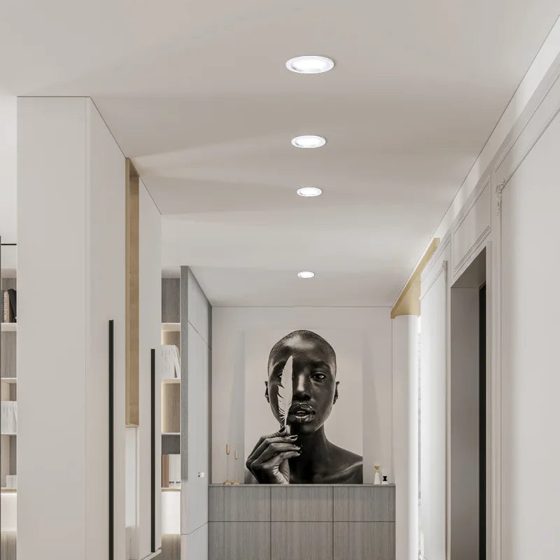 Dimmable LED Recessed Downlight 3 Colour Temps | SHINEKNOT AC220V