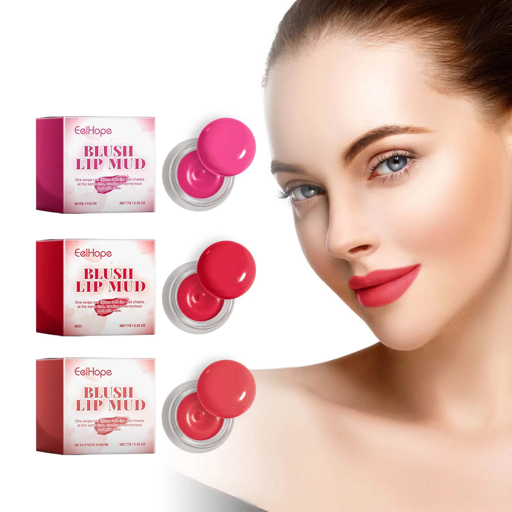 EELHOPE Blush & Lip Gloss is a lightweight, fitting, velvety matte multi-purpose contouring blush Oasis Select