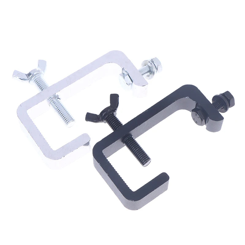 15-41mm Pipe Square Tubes Clamps Aluminum Alloy Clamp Truss Mounting Hooks For Stage Lighting Effects Fair Event Disco Oasis Select