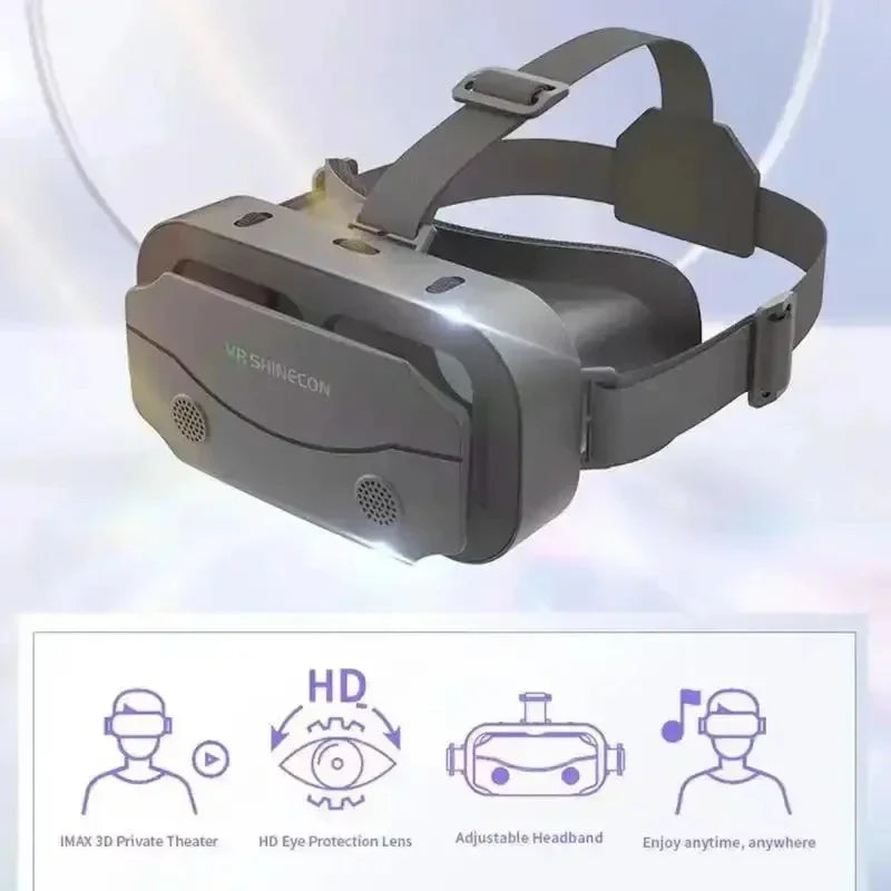 3D VR Headset Goggles for iOS & Android Smartphones | 110° FOV