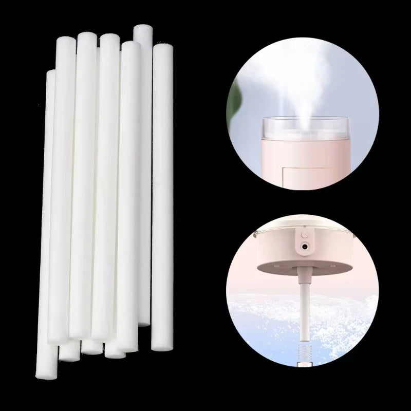 20 Pieces Humidifier Sticks Filter Refill Sticks Wicks Replacement for Portable Personal USB Powered Humidifiers Mini 0.8cm×8cm Oasis Select