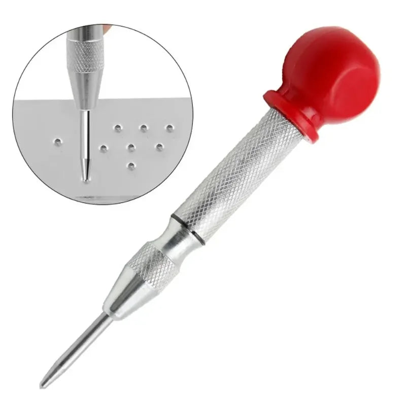 Manual Center Punch Locator High Hardness Punch Tool Drill Bit Woodworking DIY Tool Punch Centering and Punching Tool Oasis Select