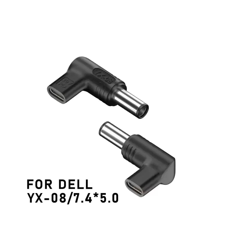 100W USB-C to DC Laptop Charger Adapter – HP Dell Asus Lenovo Laptop Charger Adapter Oasis Select 7.4-5.0 for Dell