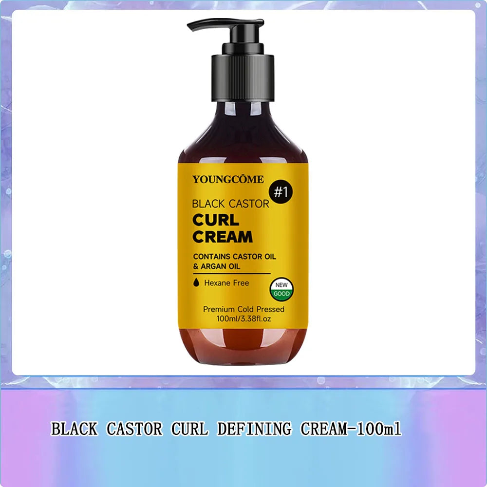 Anti-Frizz Curl Defining Cream – Biotin & Argan Oil | YOUNGCOME
