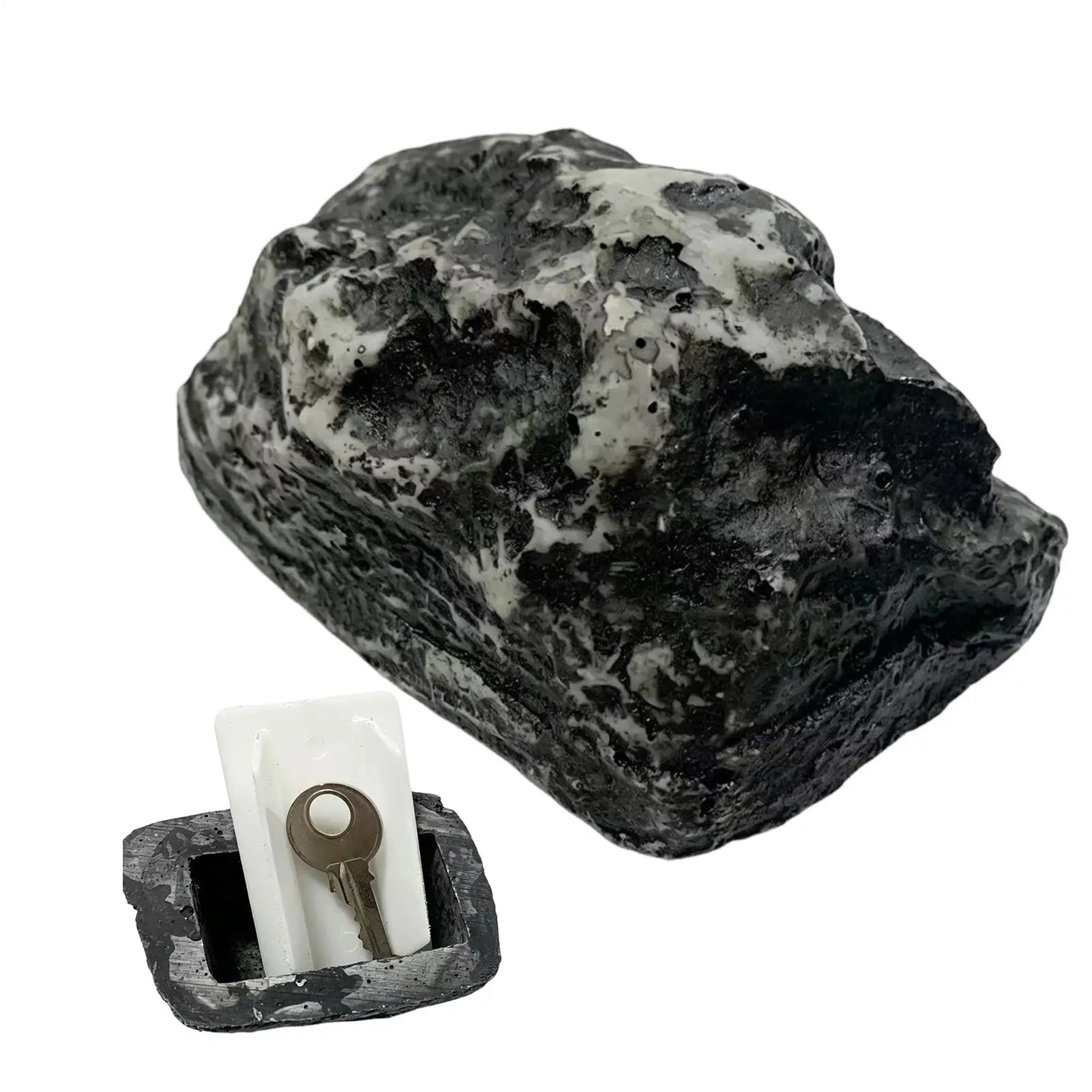Key Rock Outdoor Spare Garden Key Box Rock Hidden Hide In Stone Security Safe Storage Hiding Containers Hidden Key Holder Box Oasis Select