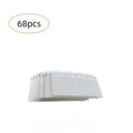 12/68pcs Heavy Duty No Damage Picture Hanging Strips,Removable Adhesive Hook for Wall,Tool-Free No Nails,Renters Home Decoration Oasis Select 68pcs