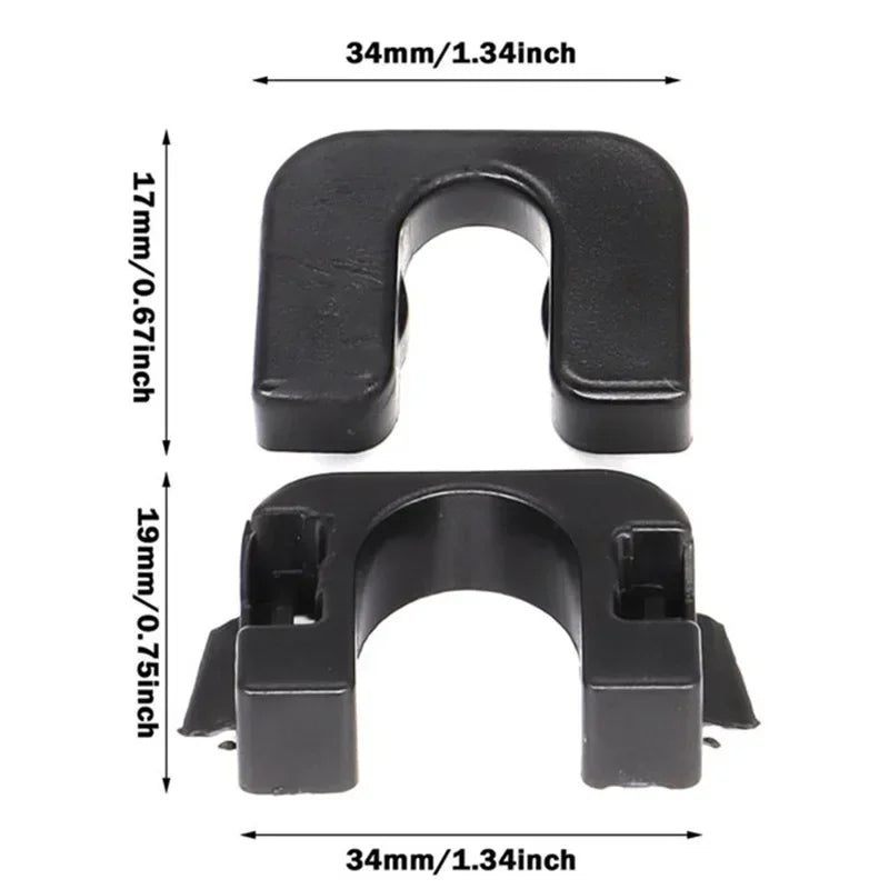 For Ford Focus MK3 3 Mondeo MK4 Fiesta MK7 MK8 B-Max C-max Rear Boot Trunk Load Cover Parcel Shelf Clips Pivot Bracket Mount Oasis Select