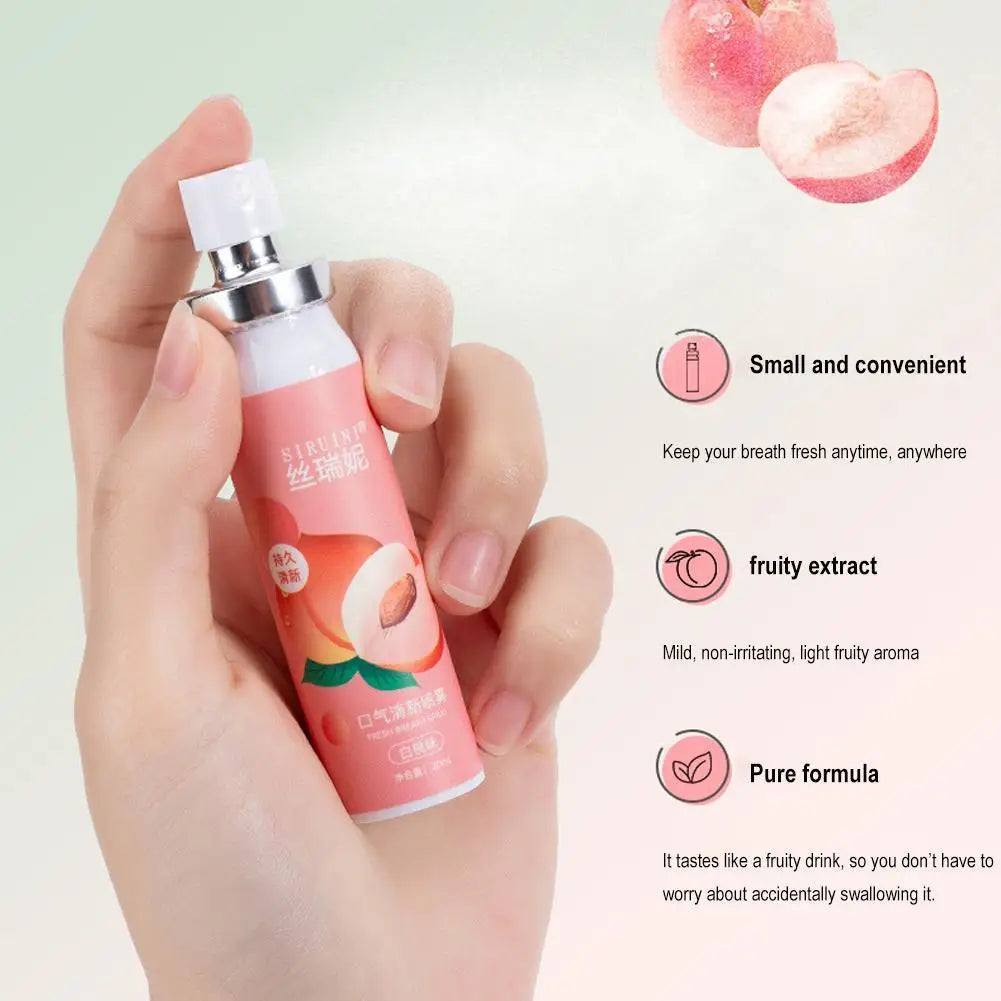 Fruity Breath Freshener Spray – Lychee Watermelon Mint 20ml Breath Freshener Spray Oasis Select