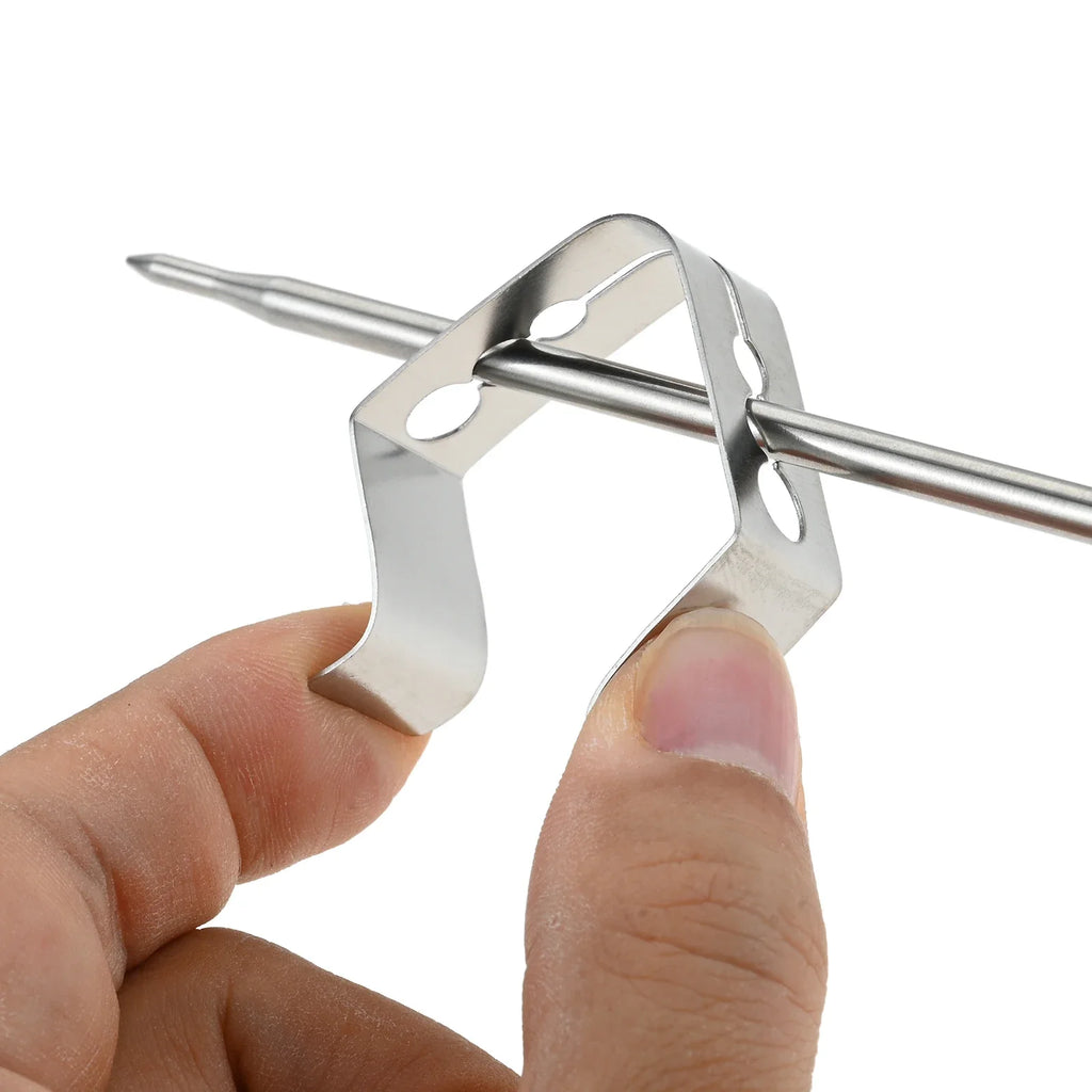 Temperature Detection Range 0°C To 300°C Food-grade Long Temperature Probe Replaced with 42-inch Braided Steel Mesh Probe Wire Oasis Select