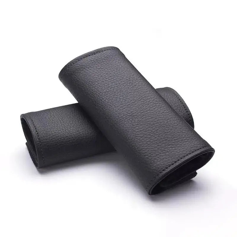 2PCS Car Door Inner Handle PU Leather Cover Door Handle Leather Protective Case Car Styling Interior Upgrades Auto Accessories Oasis Select B