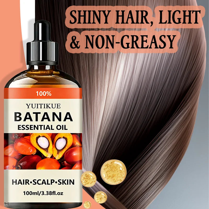YUITIKUE Batana Hair Oil – Lightweight Frizz Control & Shine