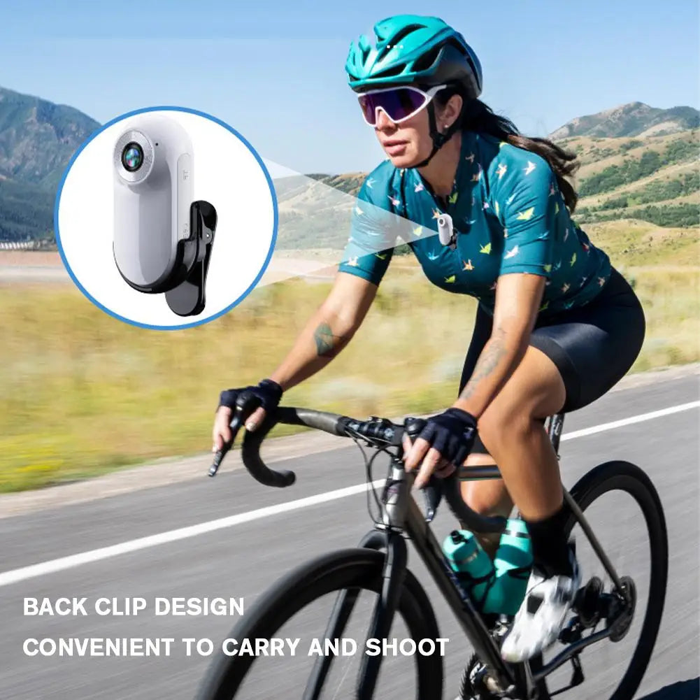 Cat Collar Camera 1080P HD Wide-Angle Mini Action Cam for Pets