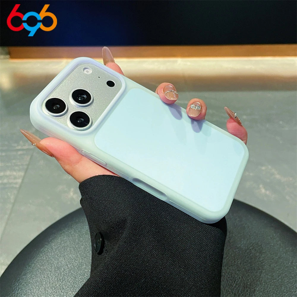 Men Women Phone Case For Iphone 17Promax 17 Pro 15/16Promax 16 15 Promax Original Candy Jelly Color Matte Shell Shockproof Cover Oasis Select