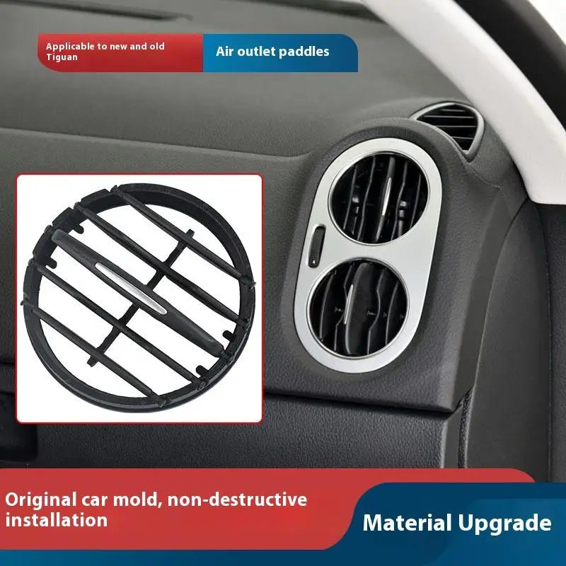 1Pcs Car Air Conditioning Folding Accessories For 2010-2017 Air Vent Cover Auto Interior Air Conditioning Vents Grille Oasis Select