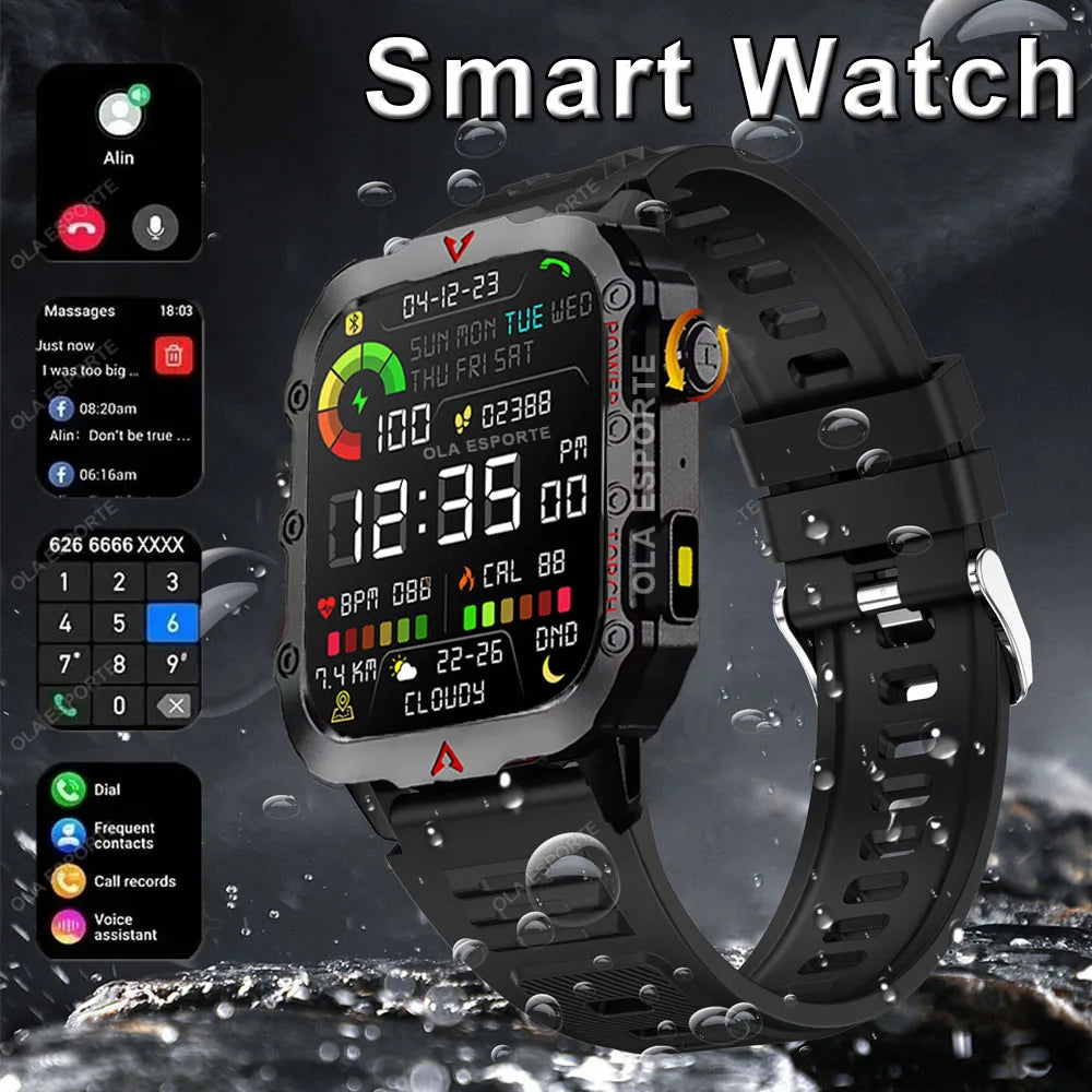 Ola Esporte GPS Smartwatch – ECG, PPG & Bluetooth Calls