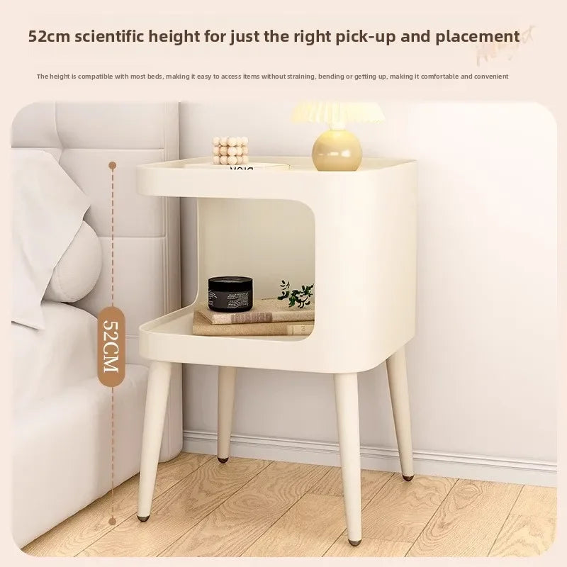 Cream wind living room sofa side table bedside table wrought iron creative bedside small coffee table small table Oasis Select