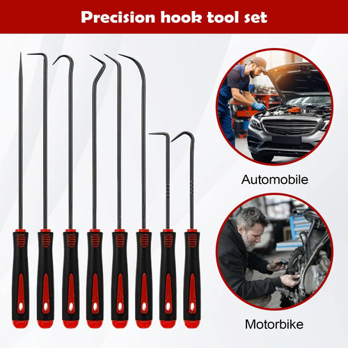 12Pcs Precision Car Oil Seal Screwdriver Set O-Ring Gasket Puller Removal Tool Pick Hook Repair Tools Craft Hand Tool Oasis Select