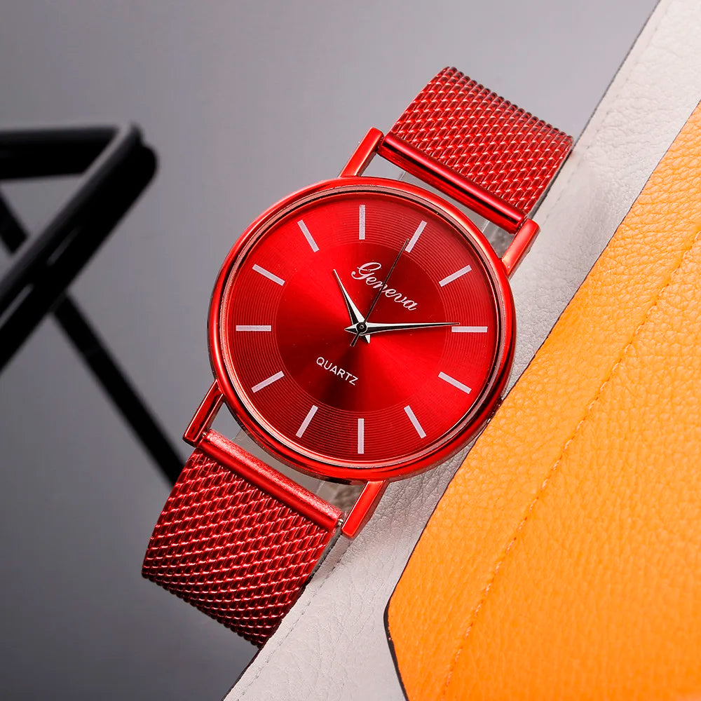2024 Luxury Watch for Women Stylish Relogio Quartz Watch Woman Clock Quartz Wristwatch Relogio Feminino Reloj Mujer Oasis Select
