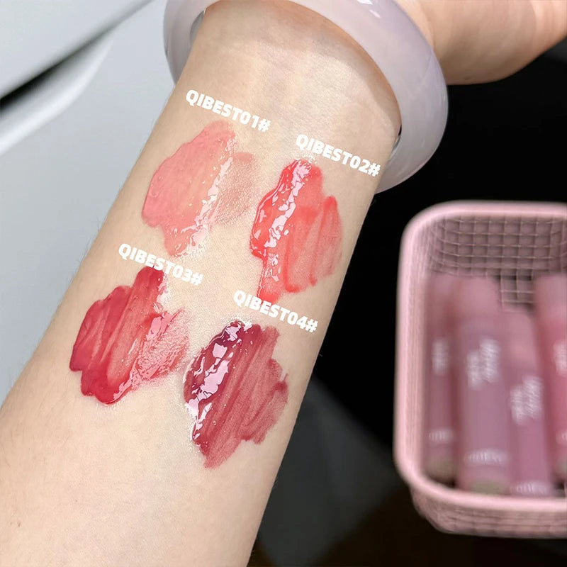 QiBest Mirror Lip Glaze – Hydrating Tint & Long-Lasting Gloss