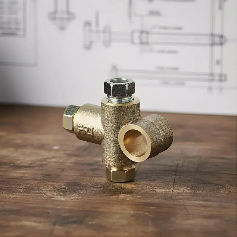 1Pcs 3 WAY Tee Piece Brake Clutch T 3/16 " Pipe Metric M10 Pipe Connector Female Tee Brake Hose UNION NUT 10mm X 1mm Oasis Select