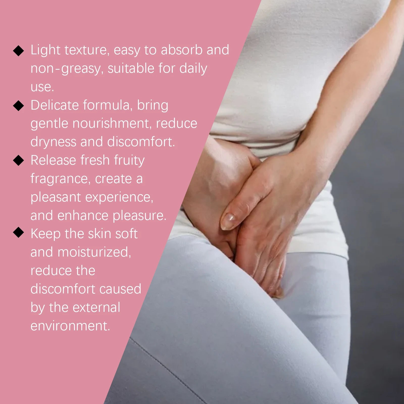 Natural Cherry Feminine Care Oil - Soothing Massage Formula, Gentle Moisturizing for Long-Lasting Soft & Supple Skin Oasis Select