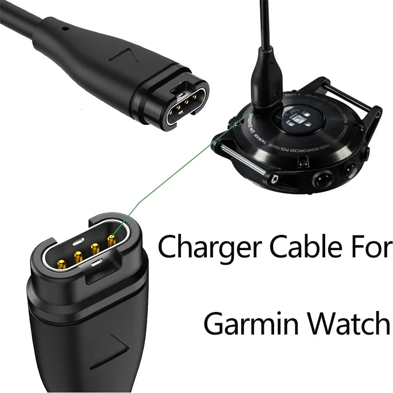 Garmin Fenix Smartwatch Replacement Charger USB-C Cable 3.3ft Smartwatch Charger Cable Oasis Select