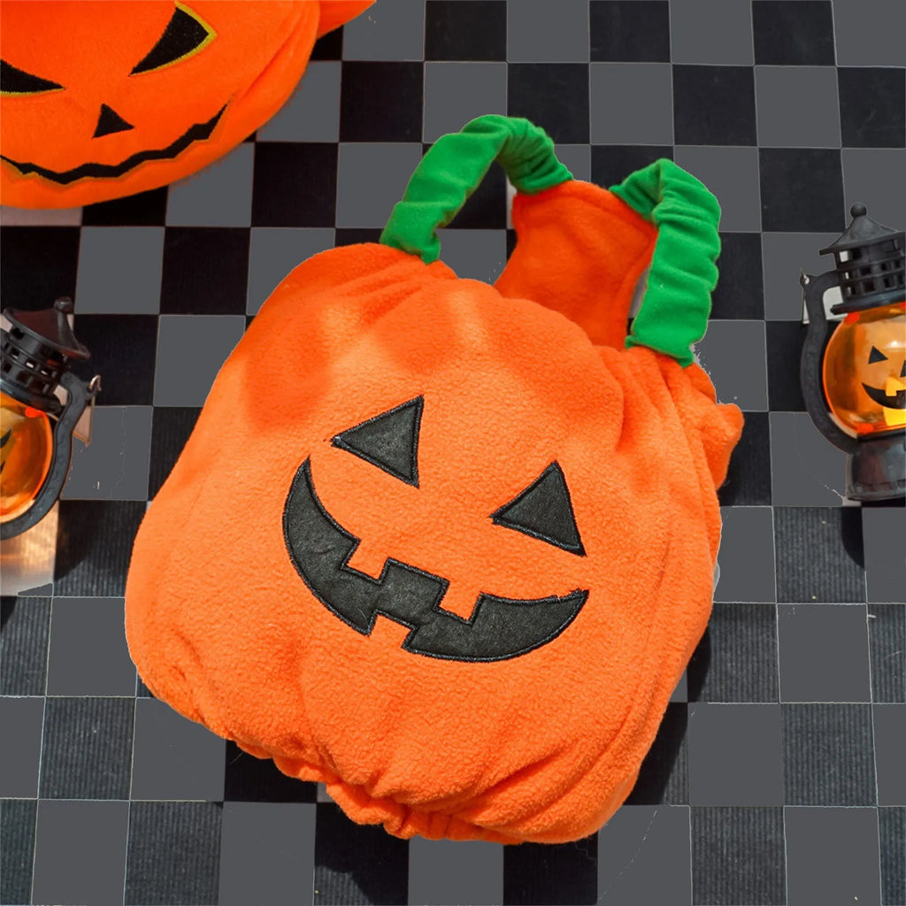 Halloween Pumpkin Costume for Cats & Small Dogs – Funny Pet Outfit Pet Halloween Costume Oasis Select