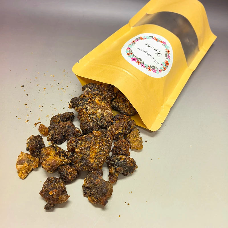 100-500g Natural Myrrh Incense/Somali Myrrh Incense/Hariluya/Church Incense/Used for Air Purification, Psychotherapy, Meditation Oasis Select