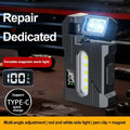 Mini LED Handheld Flashlights USB Rechargeable LED COB Work Lights Waterproof Keychain Emergency Lantern For Outdoor Camping Oasis Select DC11