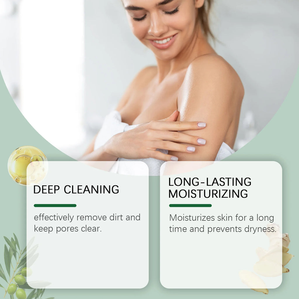OUHOE Cucumber Soap – Oil Control, Pore Care & Skin Glow 60g