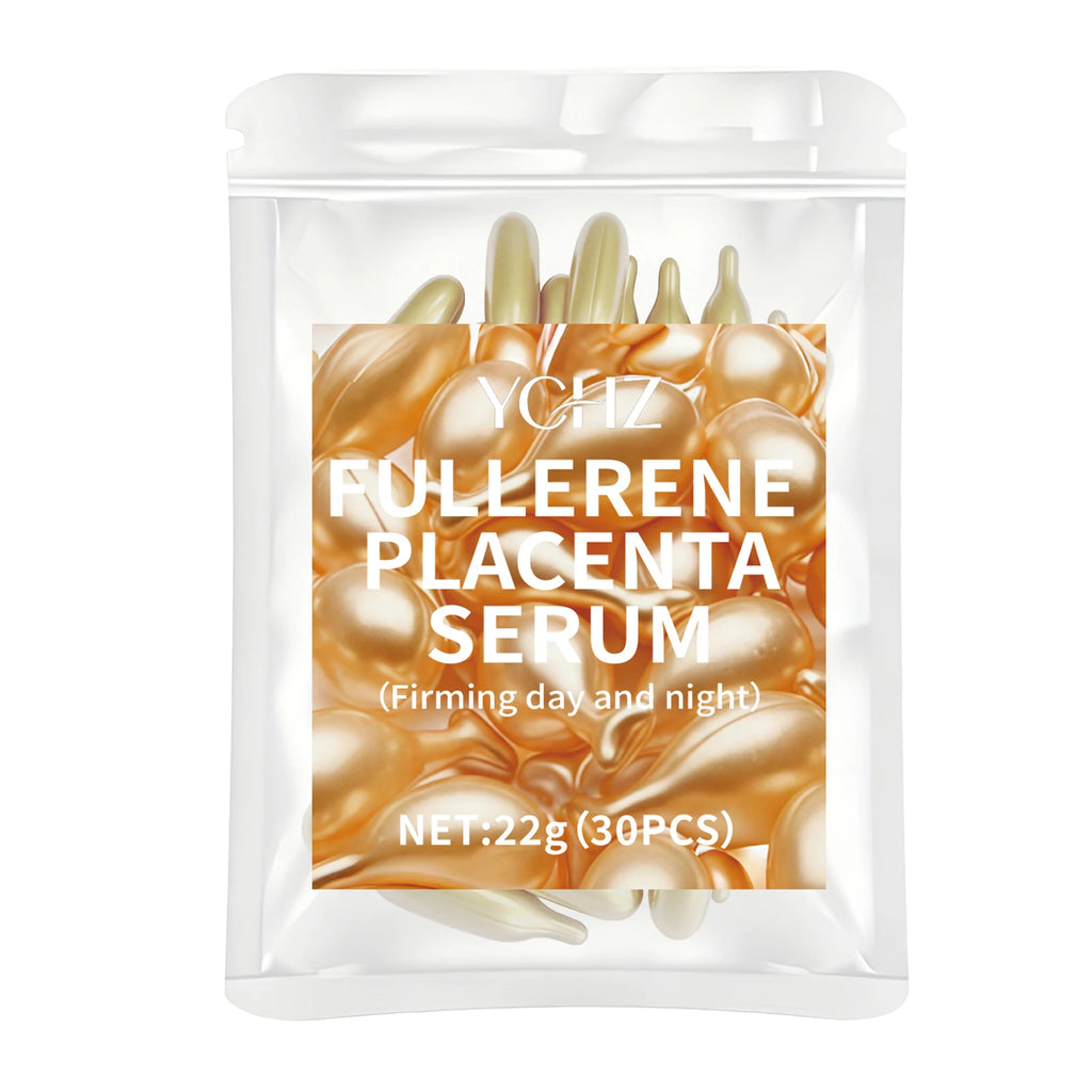 YCHZ Collagen & Hyaluronic Acid Face Serum Capsules 30ct