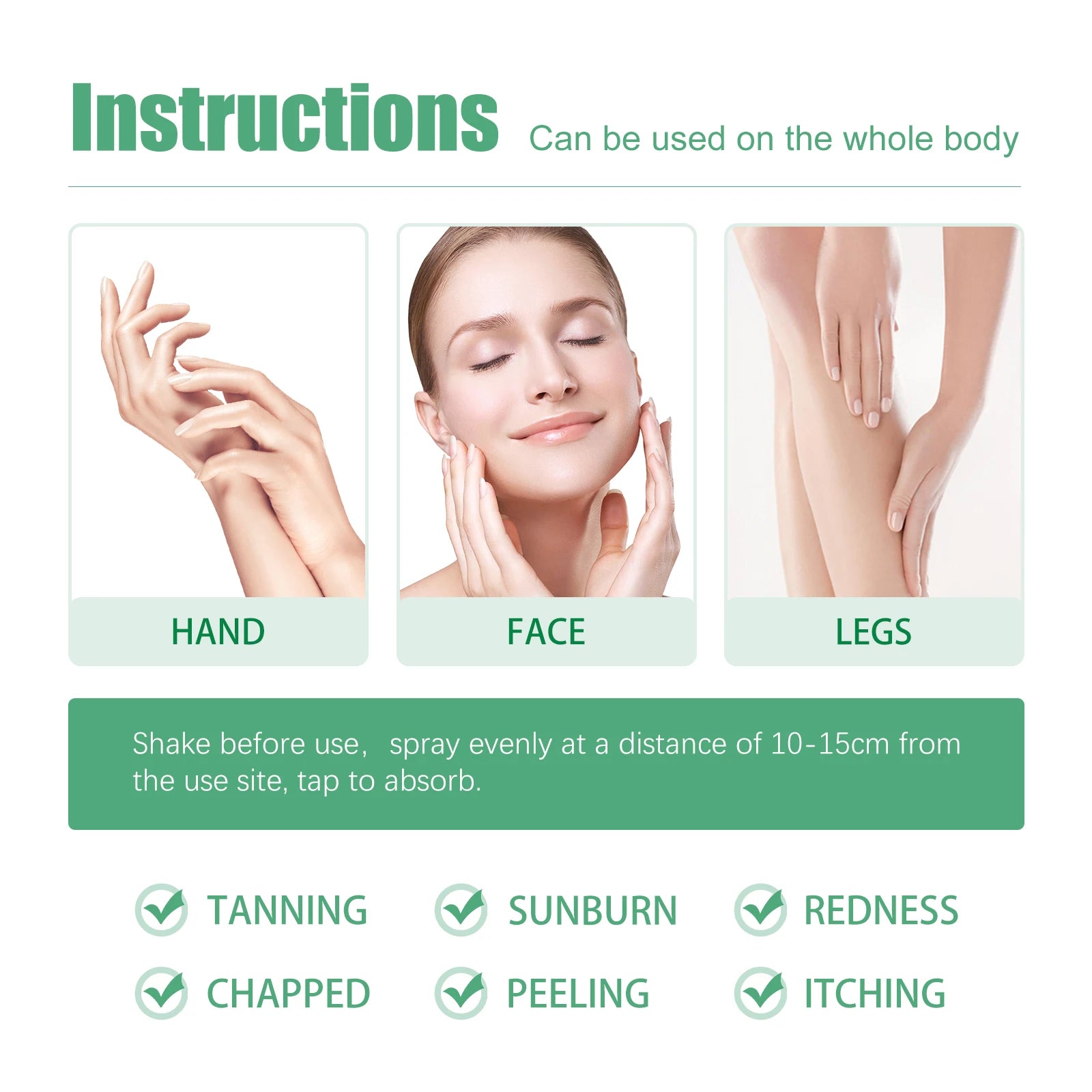 OUOHE Aloe Vera After-Sun Gel – Soothes & Deeply Hydrates Skin After Sun Gel Oasis Select
