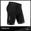 X-TIGER 5D Padded Bike Shorts For Men with 3 Pockets Mountain Road Biking Shorts Tights Bicycle Cycling Clothing Shorts Oasis Select XM-DK-34801 S