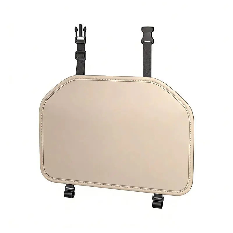 Car Seat Organizer For Front Seat With Adjustable Angle & Hook, Faux Leather & Touch-Sensitive PVC Oasis Select B
