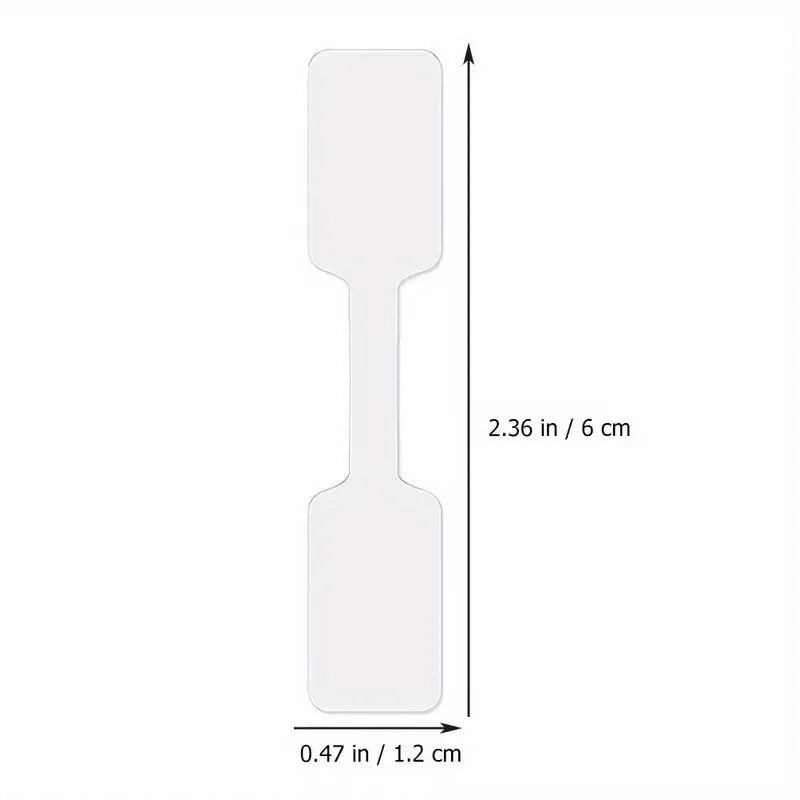 100/200pcs White Self-Adhesive Cable Labels,Writable Cord Tags for Office School Organization, Easy Cable Management,Cable Label Oasis Select