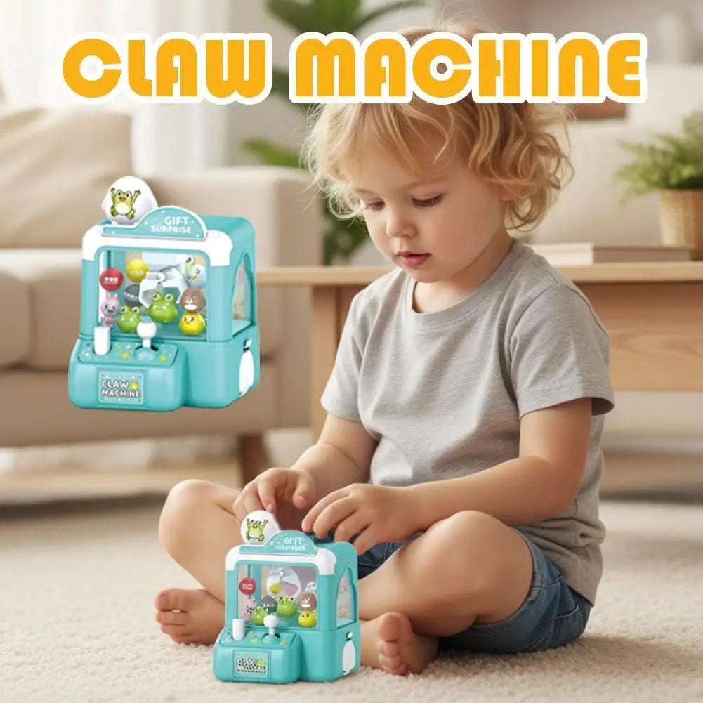 Mini Claw Machine Toy – Penguin Arcade Grabber Game for Kids