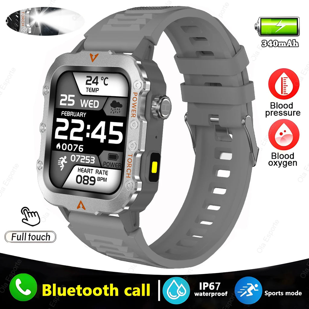 Ola Esporte HW12 Men's Sport Smartwatch – 2.01" BT Calling