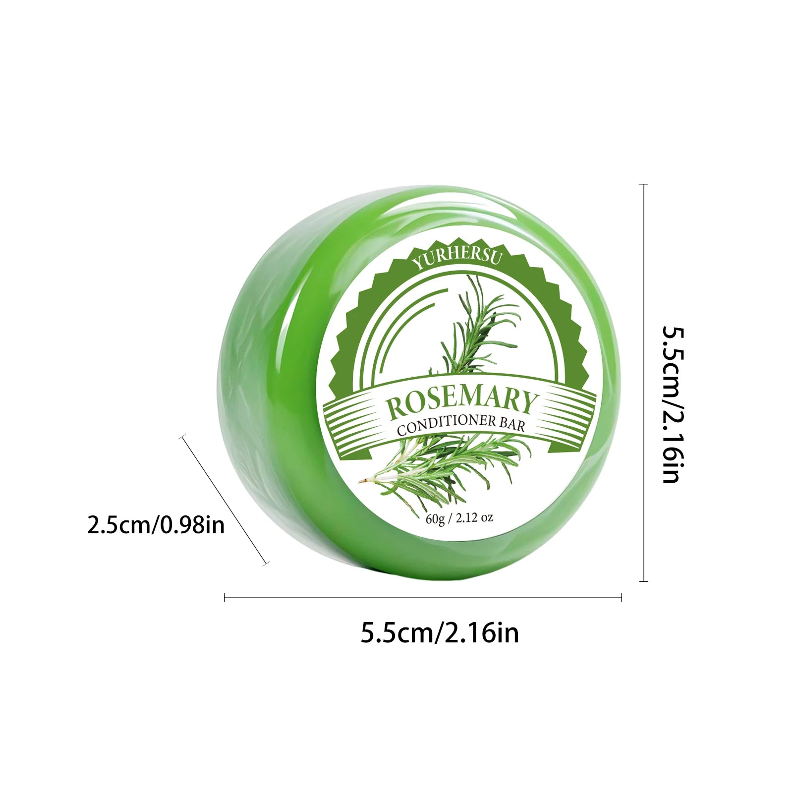 Rosemary Shampoo Bar – Sulfate-Free, Balances Scalp & Volume Solid Shampoo Bar Oasis Select