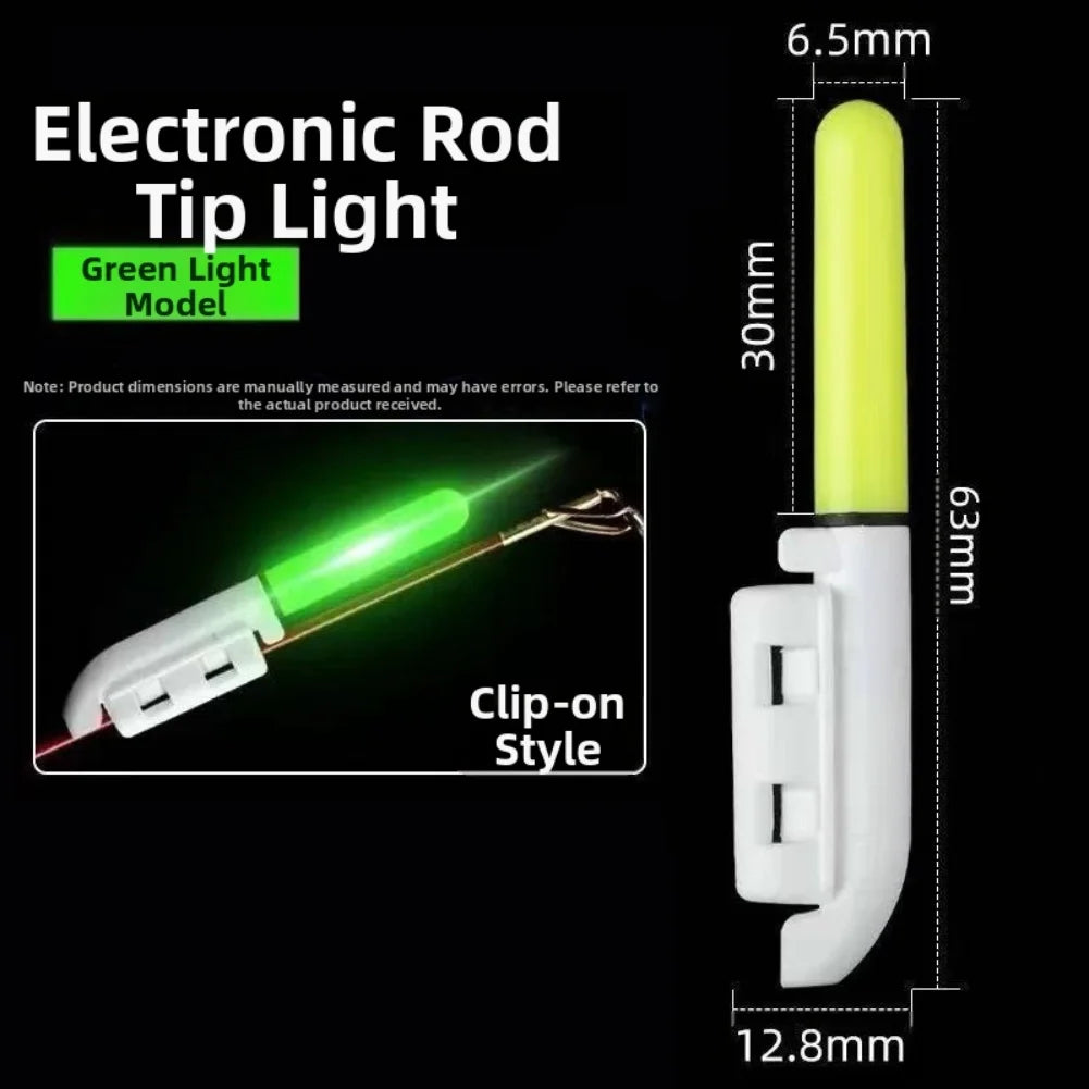 Fishing Bite Alarm with Electronic Sensor and LED Light Bell Indicator for Rods Designed for Outdoor Use and Night Fishing Oasis Select E