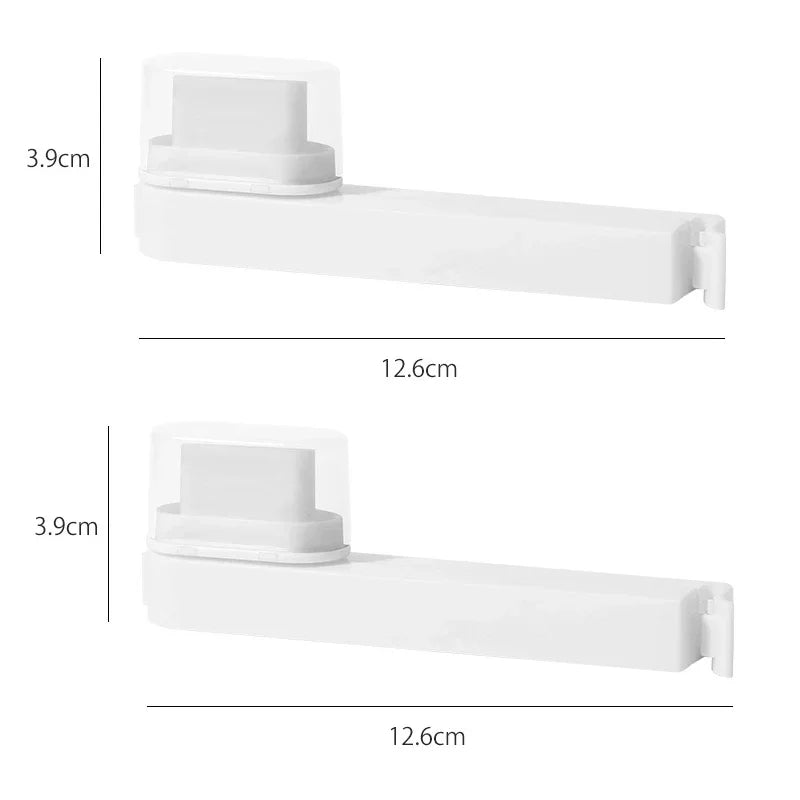 1/2pcs Food Bag Clips, With Lid Sealing Clips, Milk Powder Snack Clips Sealer, Kitchen Food Moisture-Proof Chips Milk Bag Clips Oasis Select 2pcs S