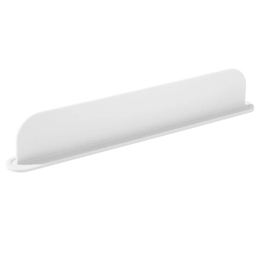 Silicone Sink Splash Guard – Reusable Kitchen Baffle Board Sink Splash Guard Oasis Select white