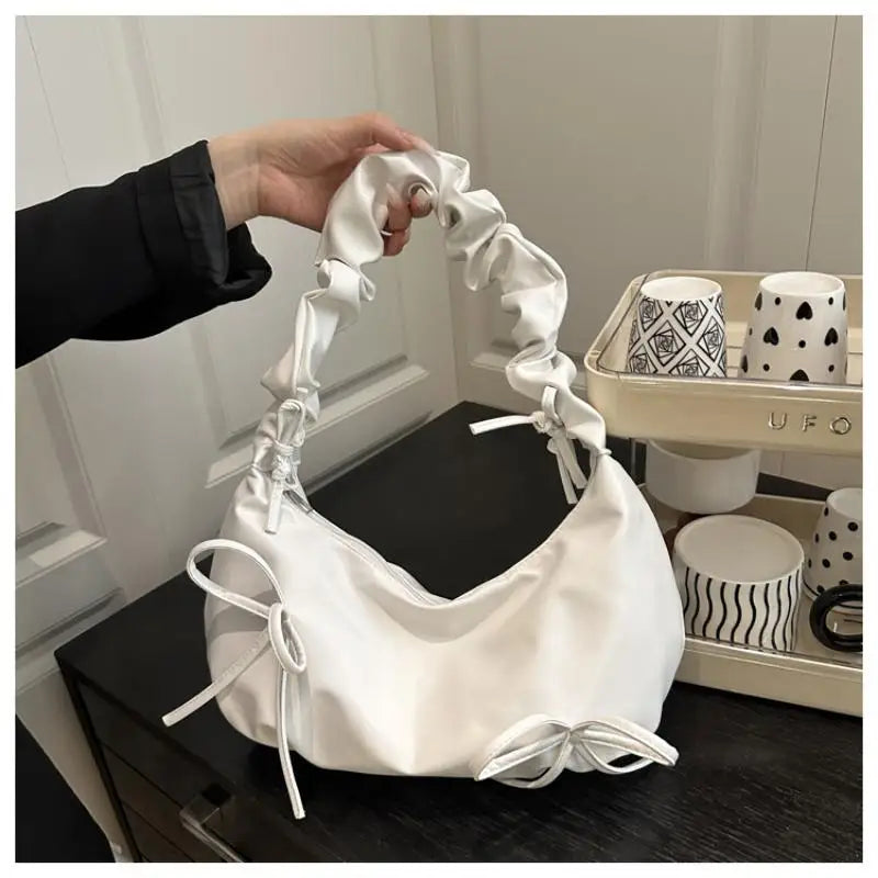 Large Capacity Hobo Shoulder Bag | Casual PU Tote for Women