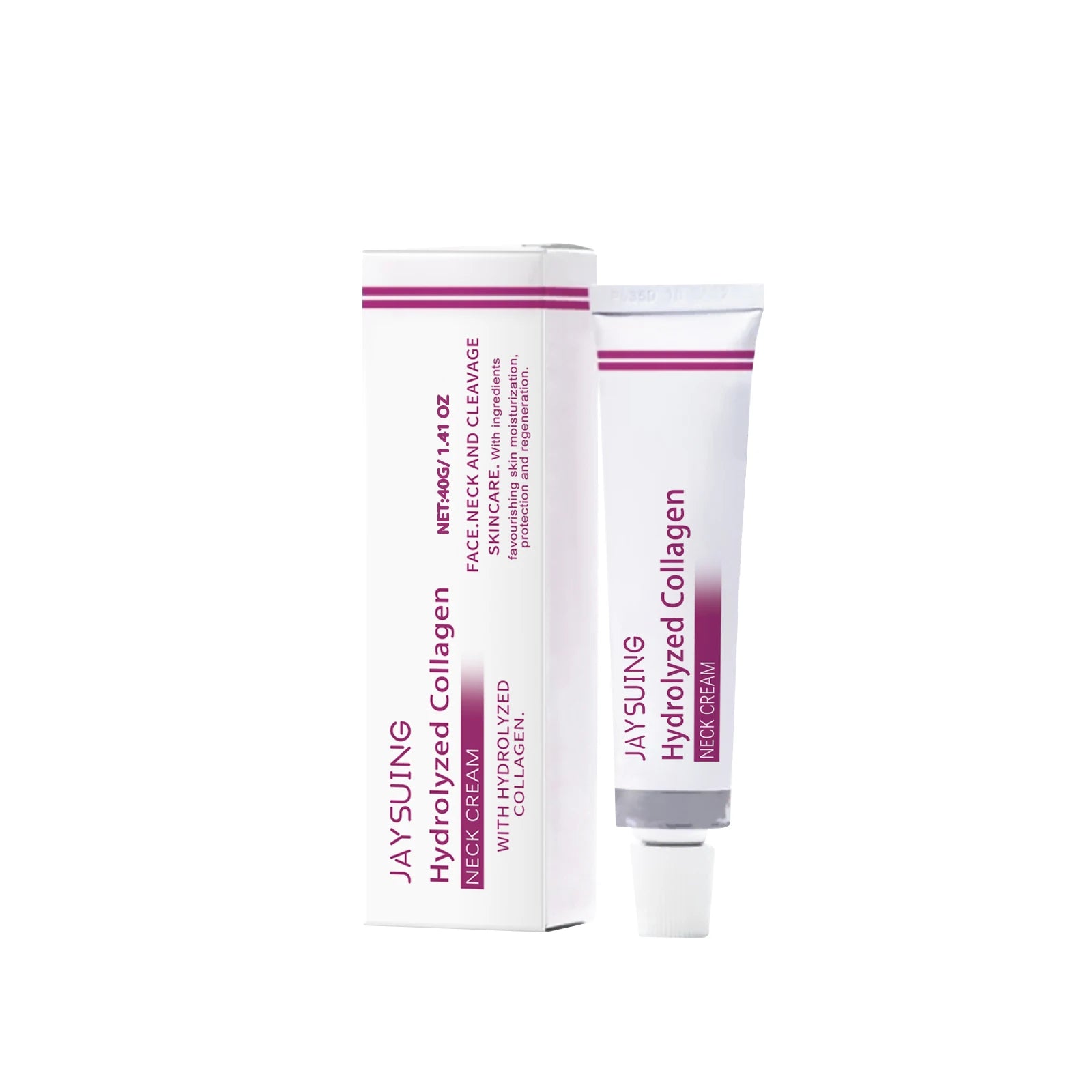 Hydrolyzed Collagen Neck Cream Firming Delaying Aging Increase Skin Elasticity Reduce Fine Lines Moisturizing Neck Care Lotion Oasis Select 40g 40g