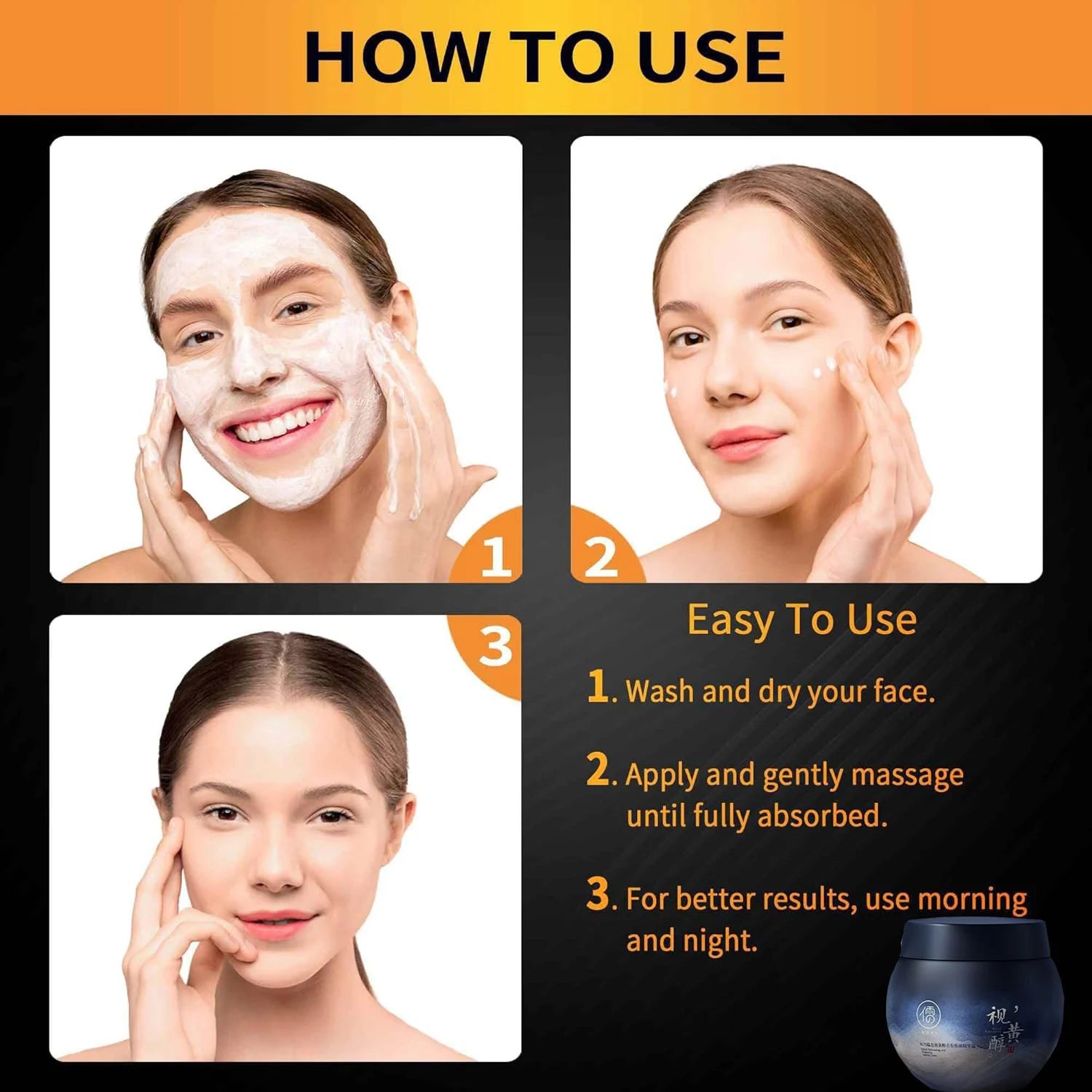 Retinol Face Cream 100g – Collagen & Hyaluronic Acid