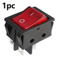 30A 250VAC 4-Pin Rocker Power Switch with Red LED Indicator Rocker Power Switch Oasis Select 1pc