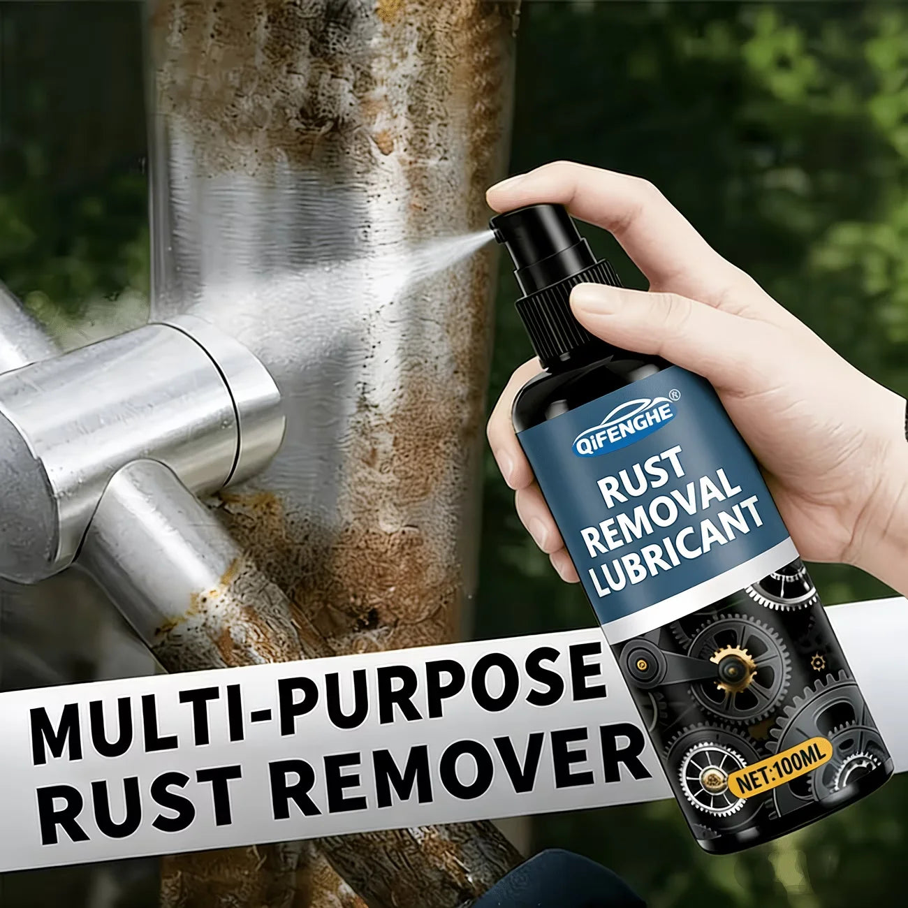 Rust Remover Penetrating Oil Spray | Multi-Purpose Anti-Rust